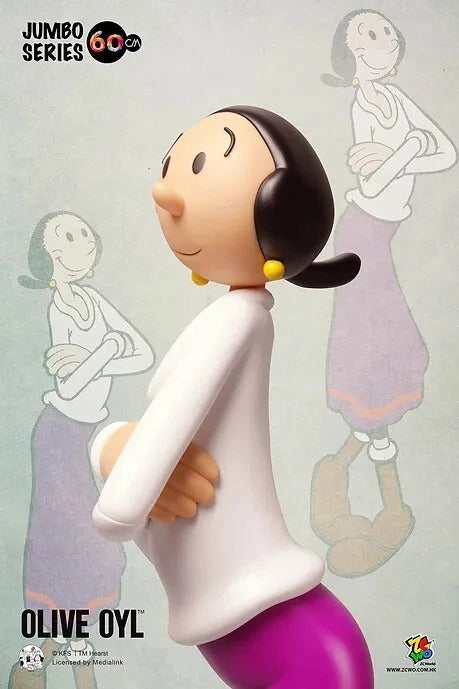 Olive Oyl - Popeye 90th Anniversary Retro Limited Edition 60cm PVC Statue
