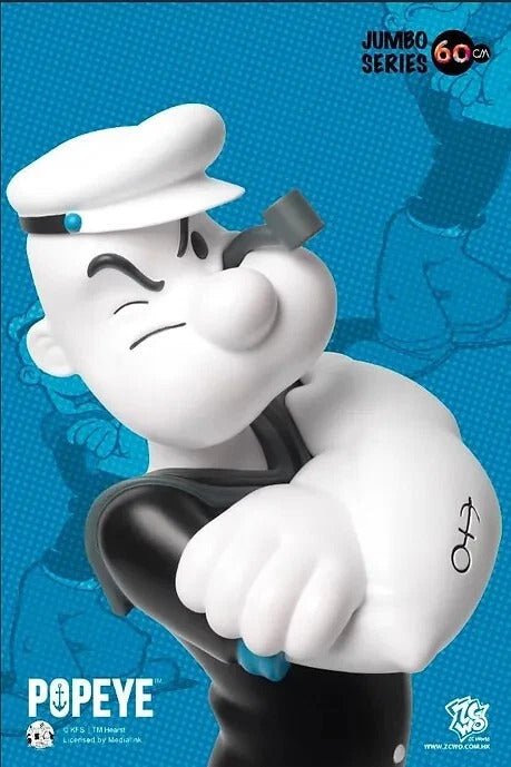 Popeye 90th Anniversary Mono Limited Edition 60cm Figure PVC Statue