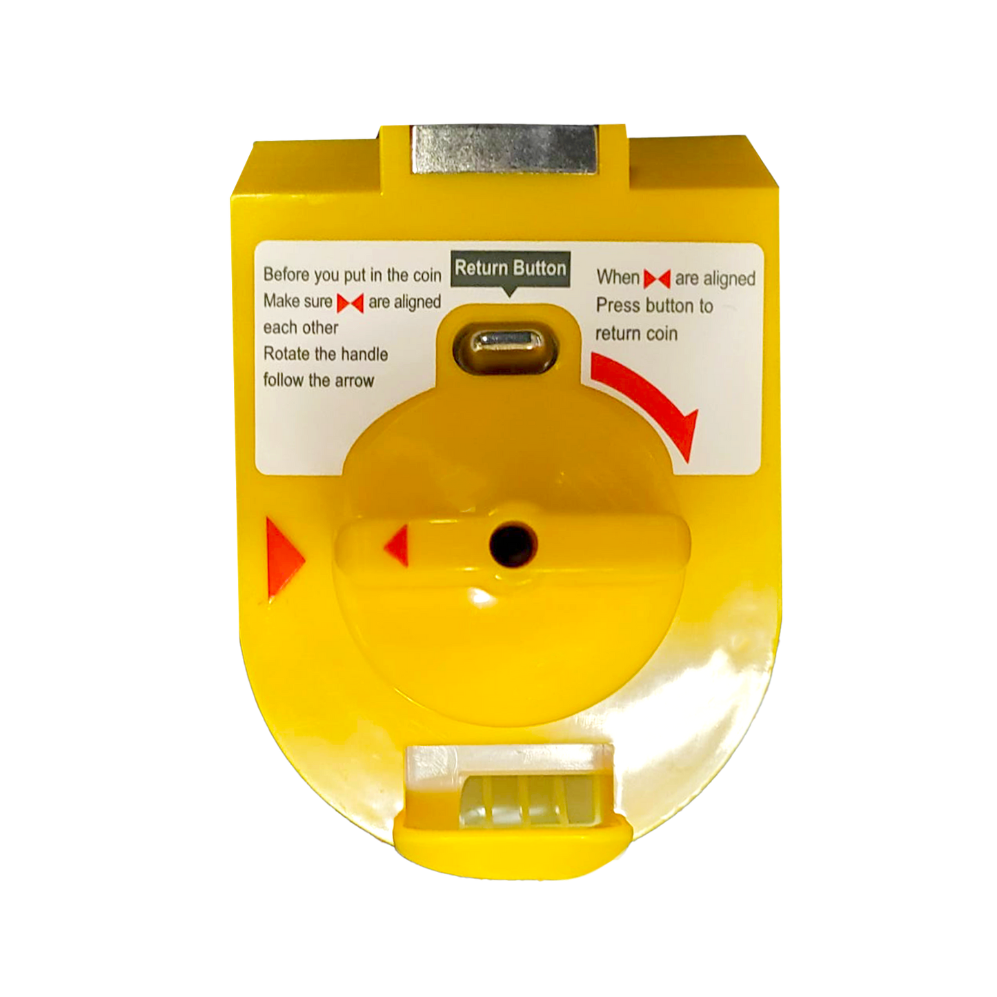 MD205 Token Mechanism for Vending Machine - Yellow