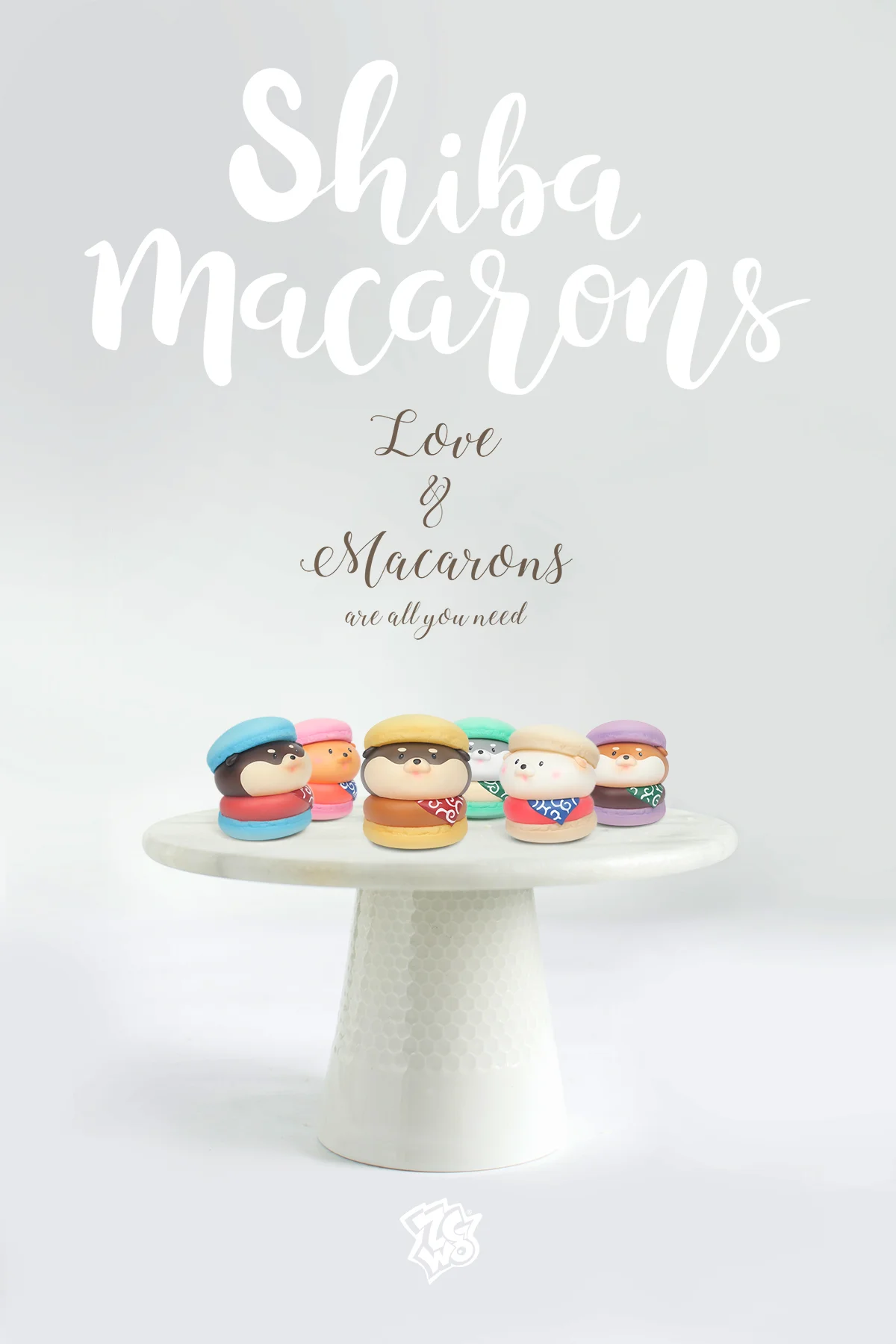 Shiba Macarons Blind Box(6pcs/set) - Price per piece