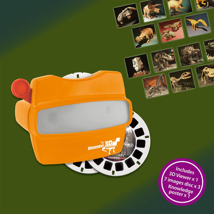 Dinosaur 3D viewer with 21 images