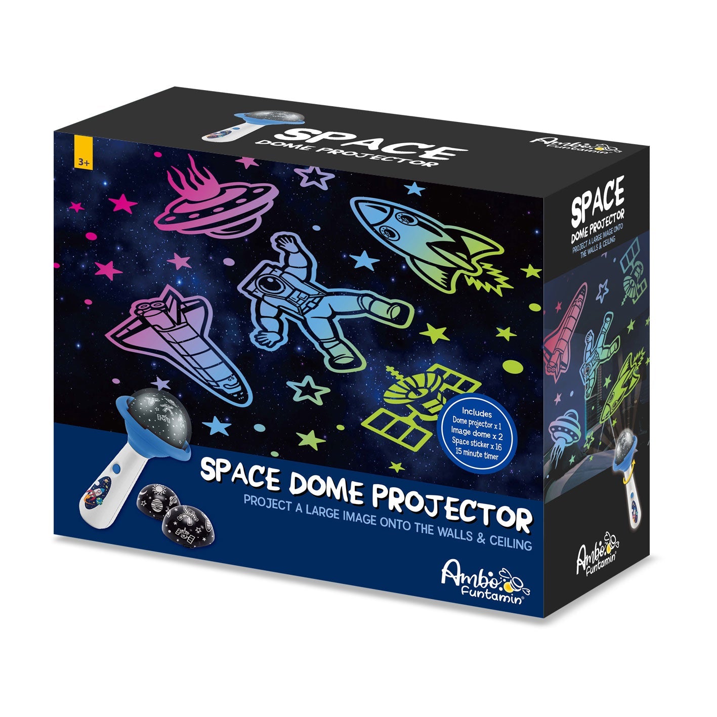 Deluxe Space dome projector and nightlight