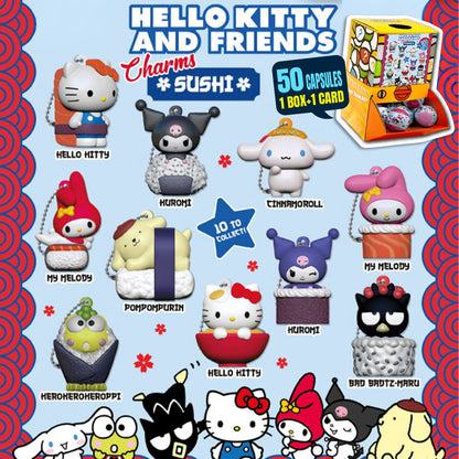 Hello Kitty Sushi Charms Countertop Capsule Display(5cm L40)