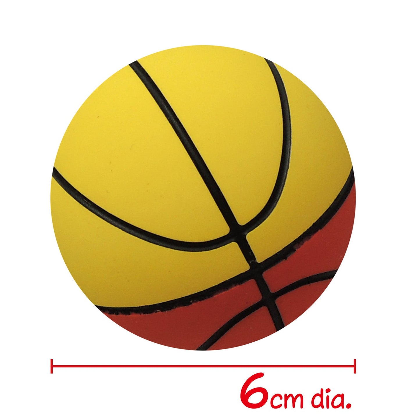 6cm Downball Australia Multi color(6pcs/bag)