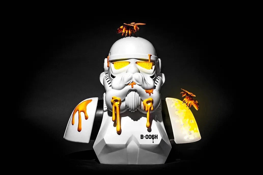 HIVE B-006H Vectormobb 16 " (40.5cm) Rare Limited Vinyl Sculpture