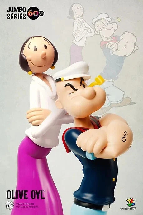 Olive Oyl - Popeye 90th Anniversary Retro Limited Edition 60cm PVC Statue