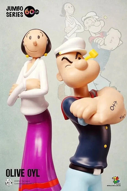 Olive Oyl - Popeye 90th Anniversary Retro Limited Edition 60cm PVC Statue