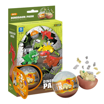 Brick Dinosaur Park 6pc capsule box(65mm)