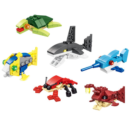 Brick Sea Animal Countertop Capsule Display(70mm L16)