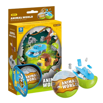 Brick Wild Animal 6pc capsule box(65mm)