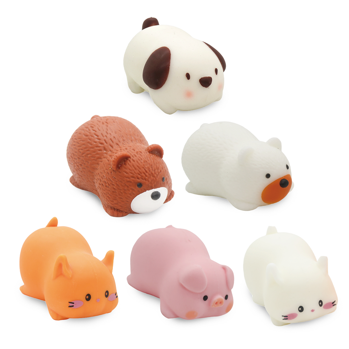 Squeeze Sploot Friends, Squishy Sensory Toys