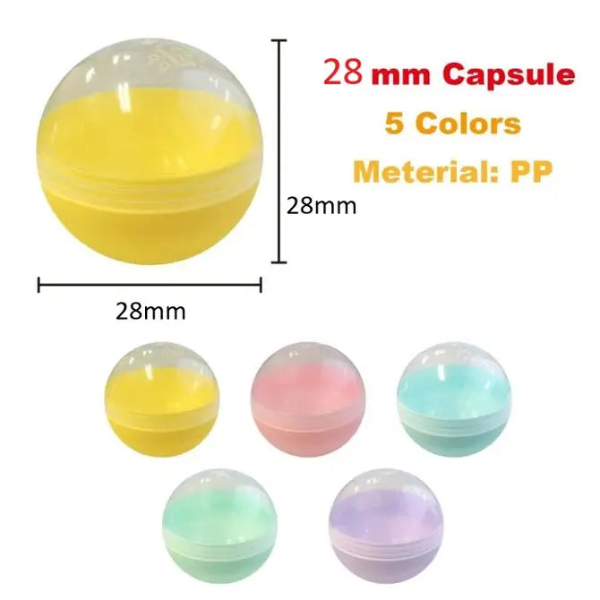 28mm Color Capsule empty (200pcs/bag)