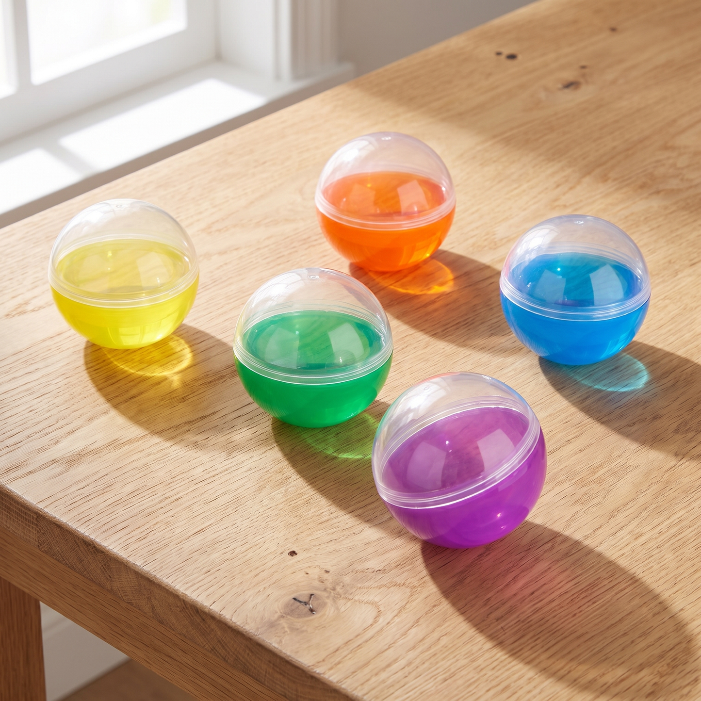 100mm capsule 5 colors - 50pcs/bag