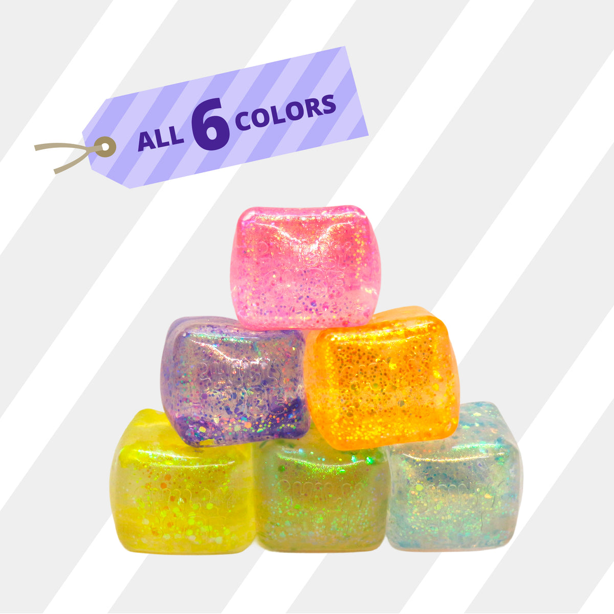 *Free Shipping* [Random color] Chilly Cube Glittery (6 colors)