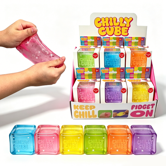 [Random color 1pc] Chilly Cube Snowflake (6 colors) in Display Box