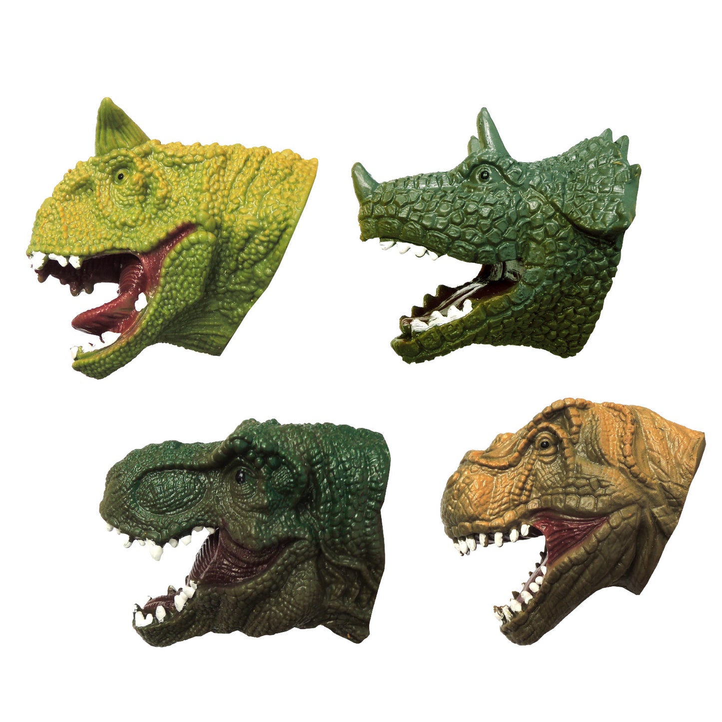 Dinosaur Finger Puppet With Tag 4pcs/bag