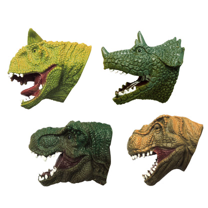 Dinosaur Finger Puppet With Tag 4pcs/bag