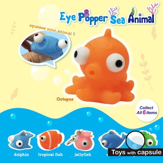 Eye Popper Sea Animal  in 56mm capsule