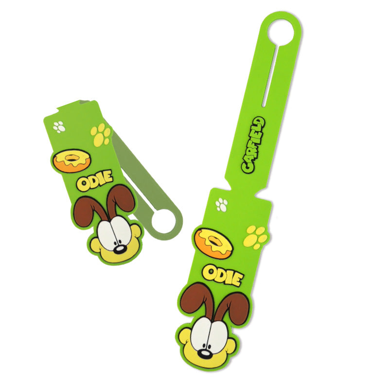 Garfield Luggage Tag w/Card Bulk 3pcs/bag A style