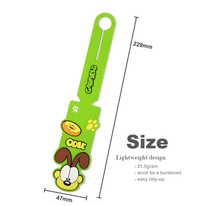 Garfield Luggage Tag w/Card Bulk 3pcs/bag A style