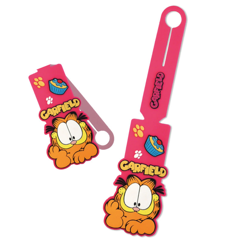 Garfield Luggage Tag w/Card Bulk 3pcs/bag A style