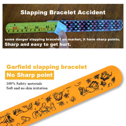 Garfield Slap Bracelet Bulk 6pcs/bag