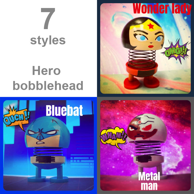Super Hero Bobble Head in 50mm