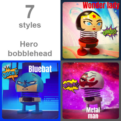Super Hero Bobble Head in 50mm