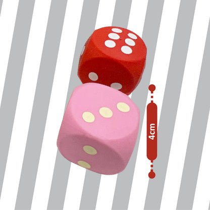 Lucky Dice Squish w/display (3pcs pack)