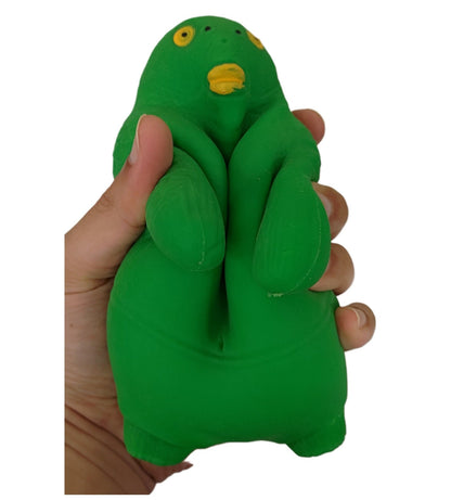 Sand Filled Weirdo - Green Head Fish