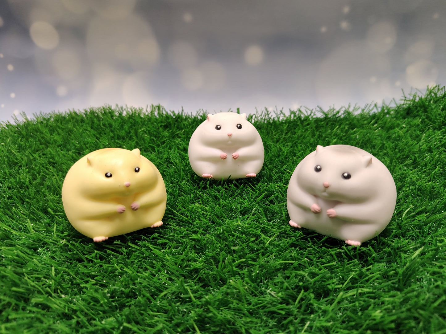 Squeeze Me Chubby Hamster in 65mm capsule