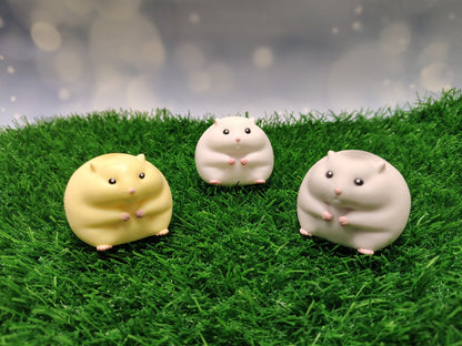 Squeeze Me Chubby Hamster in 65mm capsule