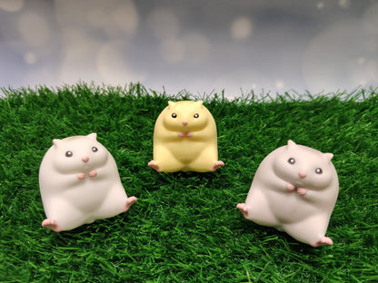 Squeeze Me Chubby Hamster in 65mm capsule