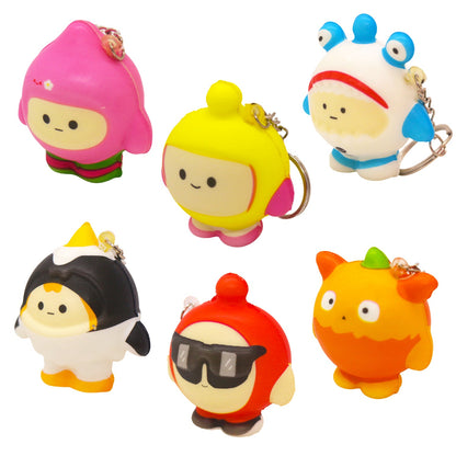 Squishy Cosplay Pals in 65mm capsule