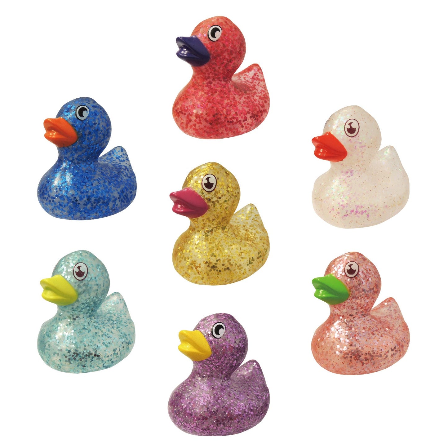 5.7cm Glitter Duck in 65mm capsule