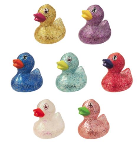 4.3cm Glitter Duck in 50mm capsule