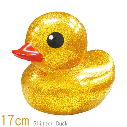 17cm Glitter Duck with Cardboard Box