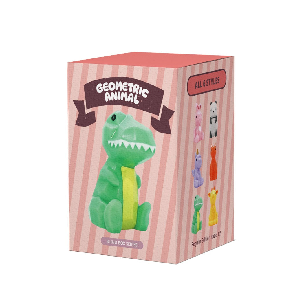 Geometric Animal Figurine Vinyl (7cm) in blind box
