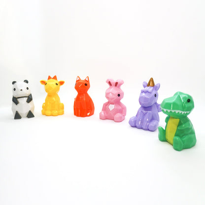 Geometric Animal Figurine Vinyl (7cm) in blind box