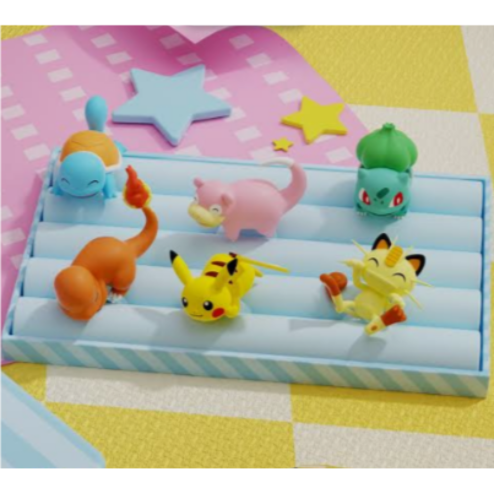 Pokemon Hugging Ring Series Blind Box (6 pcs/set) - Price per piece