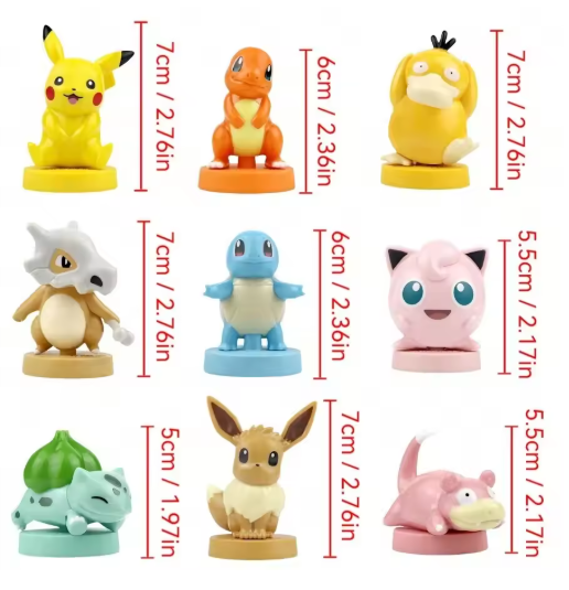 [Random style] Pokemon Stamp Series (9 styles) - Price per piece