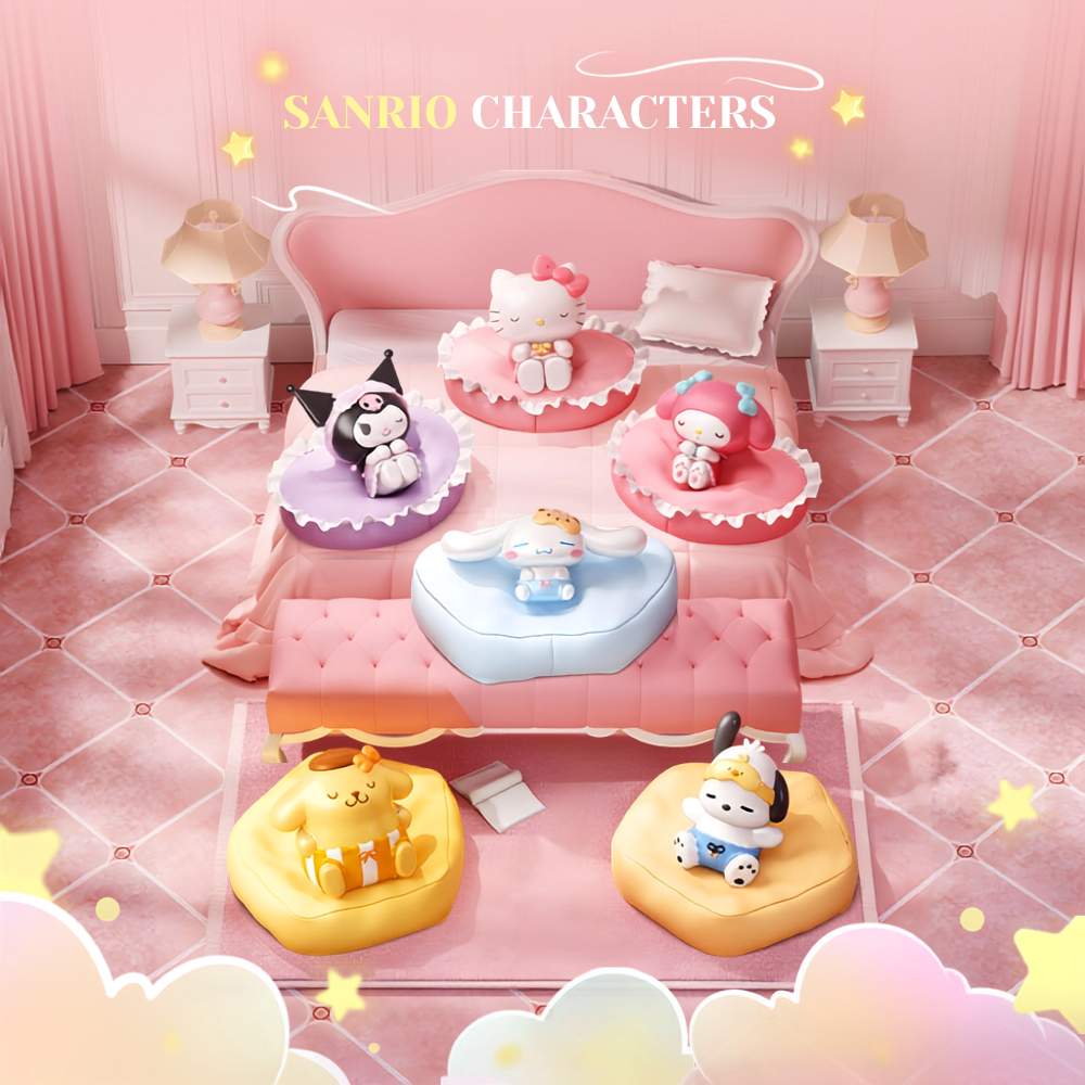 [Random] Sanrio Soft Sofa Series Figure Box Set (6 styles) - Price per piece