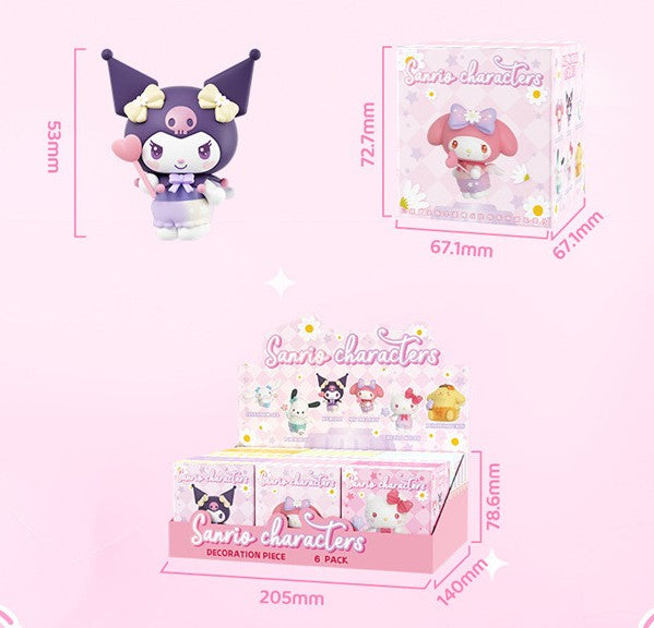 [Random] Sanrio Little Cupid Magnetic Figure Box Set (6 styles) - Price per piece