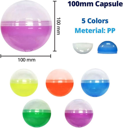 100mm capsule 5 colors - 50pcs/bag