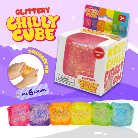Glittery Chilly Cube