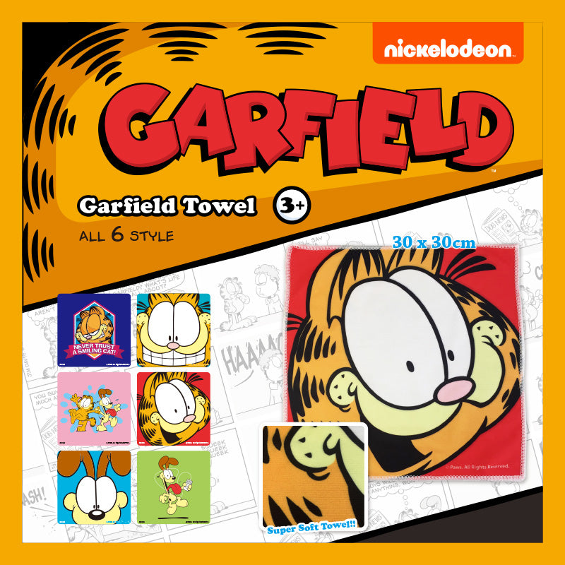 Garfield Magic Towel Bulk 6pcs/bag
