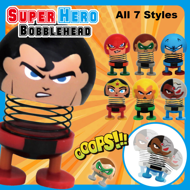 Super Hero Bobble Head in 50mm