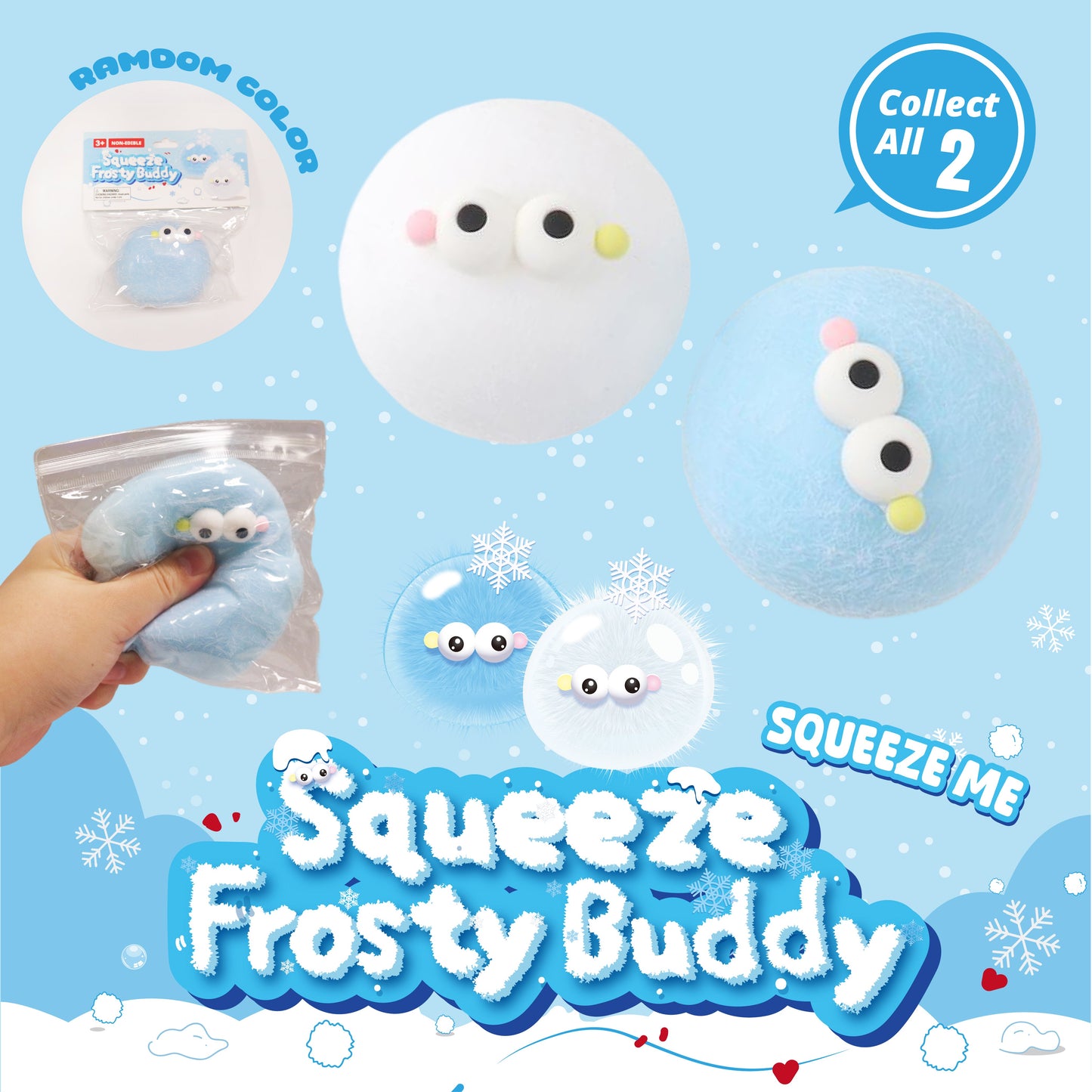Squeeze Frosty Buddy w/display