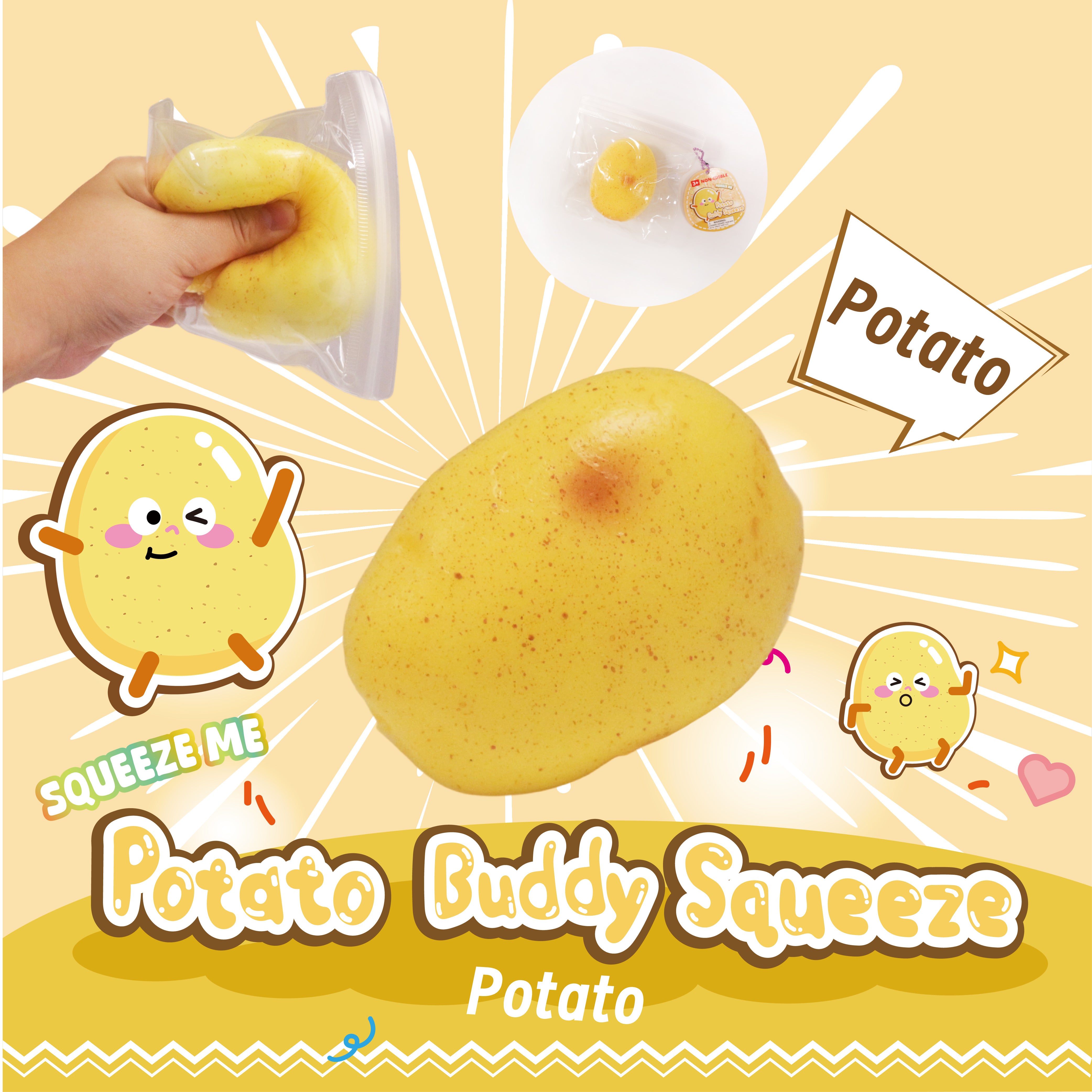 Potato Buddy Squeeze w/display – Kenisy Toys Store