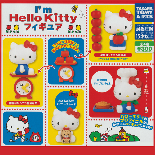 Sanrio Hello Kitty Retro Props in 65mm capsule